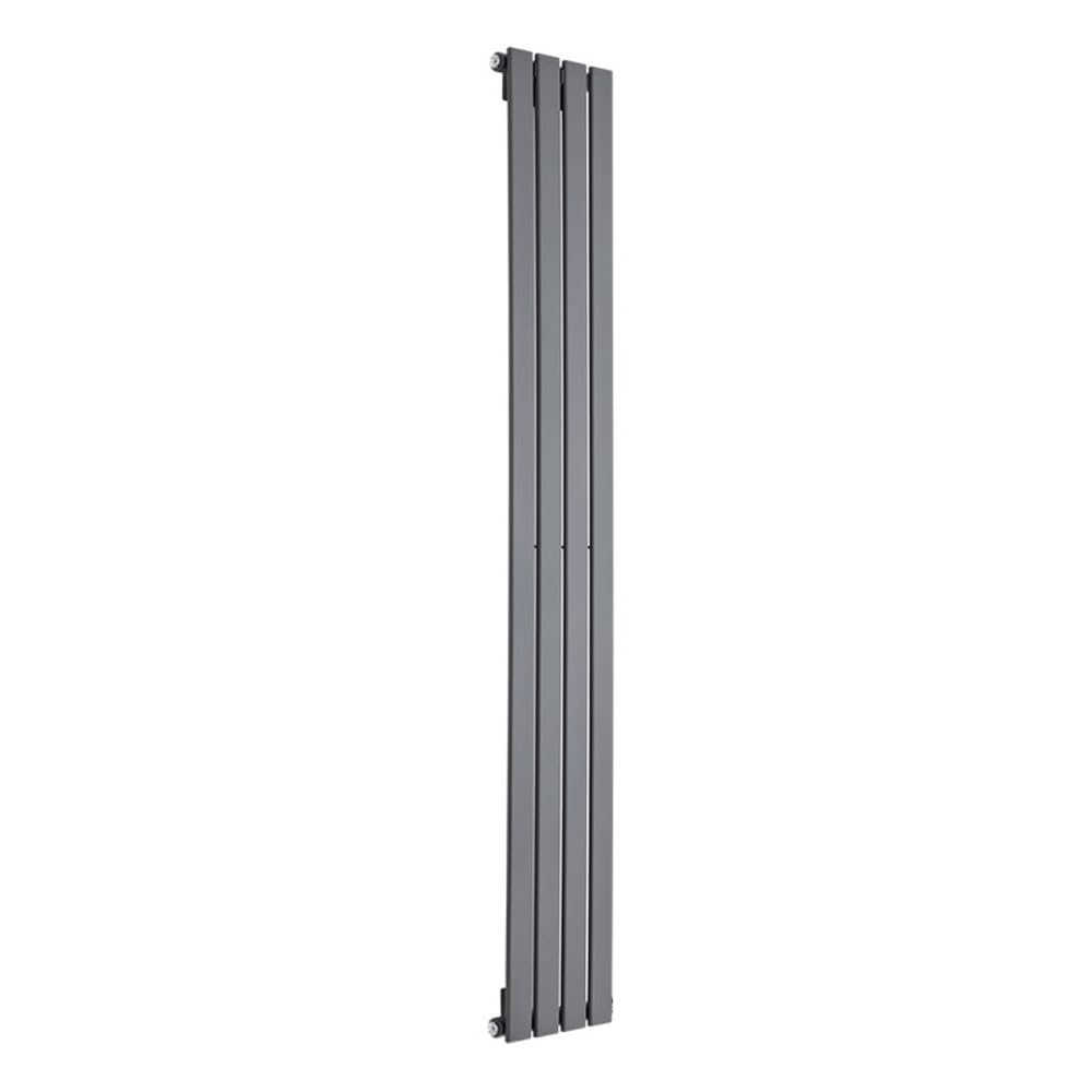 Sterling Anthracite Single Flat Panel Vertical Radiator 1750 x 280mm