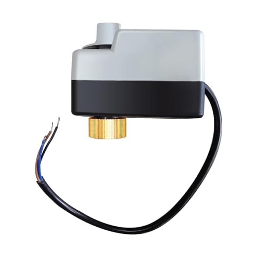 Actuador de válvula eléctrica 220V con bypass manual para evitar cortes de clima 4