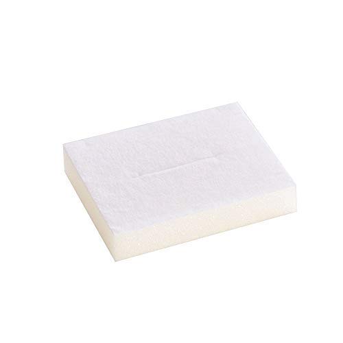 だいし屋 日本製 アクセサリー固定用スポンジ ギフトボックス用 スリット入り (ブラック, 85×70×15mm M)