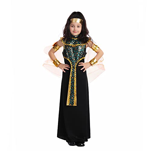 Disfraz egipcio para niña Halloween miniatura 1