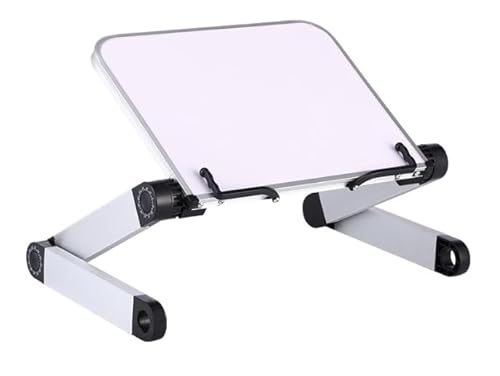 ブックスタンド 読書スタンド 調節可能な教科書スタンド 人間工学に基づいたベッドサイド本棚 読書ブックスタンド デスクトップ 書斎 コンパクト 読書スタンド シンプルな読書スタンド 床 ベッド 学生用デスク 譜面台 投影スタンド (ホワイト)