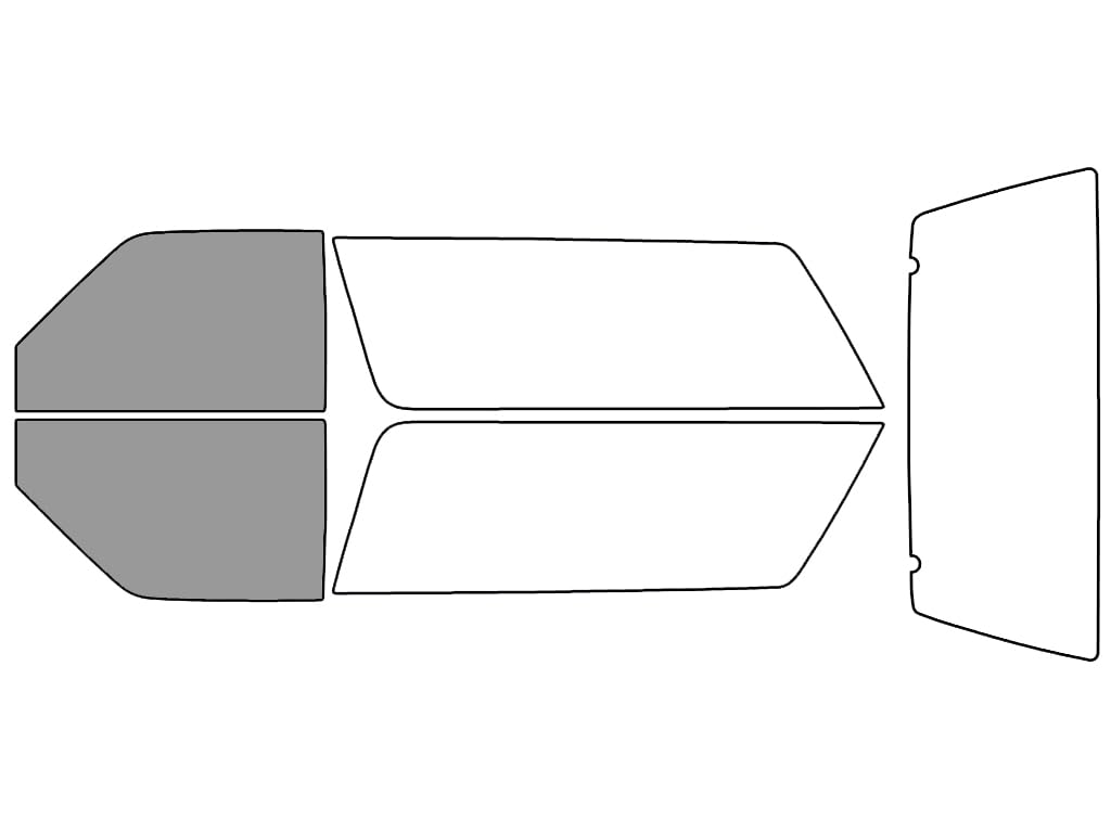 Avery Dennison™ Chevrolet S-10 Blazer 1995-2005 2 Door NR Pro Precut Window Tint