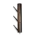 Umbra Flapper Coat Rack, Clothing Hanger, Umbrella Holder, and Hat Organizer, Great for Entryway, Black/Walnut (320361-048)