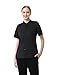 TopTie Women's Essential Snap Chef Coat Restaurant Cook Jacket Uniform Shirt