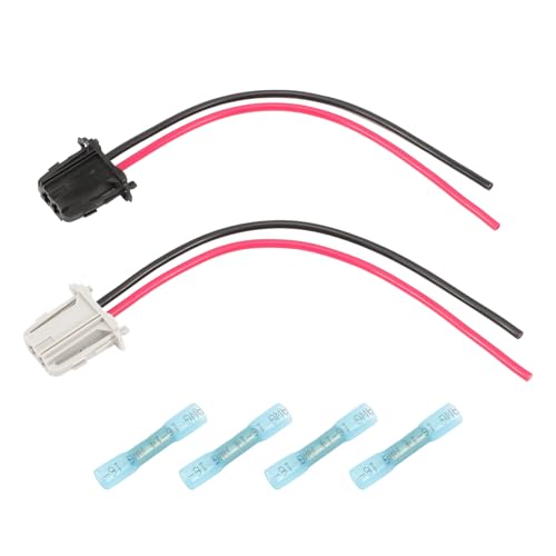 GNXfixt 2 conectores de tomada para Mito Berlingo C4 Picasso Jumpy duplo grande ponto linha 500 panda 2 Corsa D Partner 2 Expert 6441.CE (Durchmesser 2,5 mm, Außenhaut 3,8 mm)