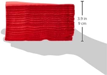 Maxima VSMAX33/2R Napkins 2-Ply 330 x 330 mm - Red, Pack of 100