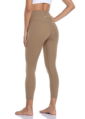 HeyHuts Essential 7/8 Leggings, Workout Leggings for Women Hawthorn High Waisted Athletic Yoga Pants 25''