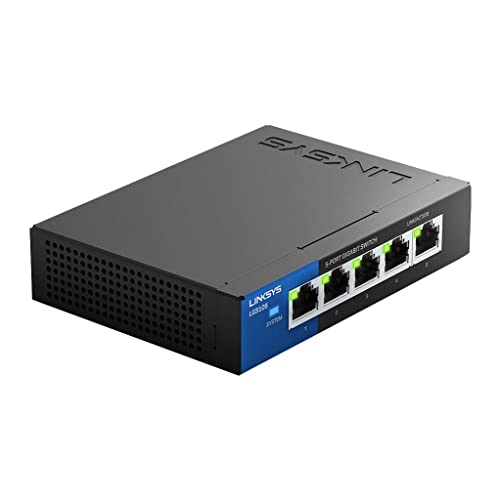 Switch Linksys Unmanag Switches 5-Port #TOP1