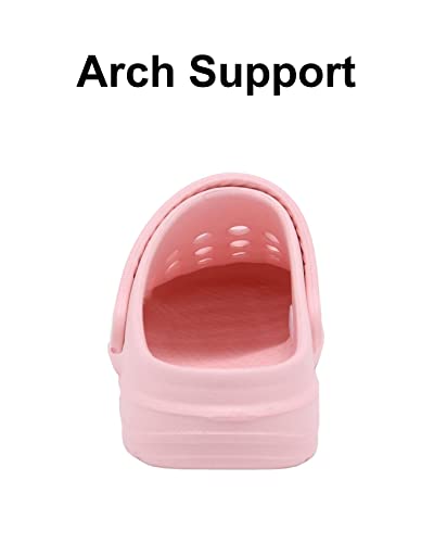 Cubufly Girls Garden Clogs Slip On Water Shoes Children Sandals For Indoor Outdoor Pink(Toddler/Little Kids/Big Kids) #TOP3