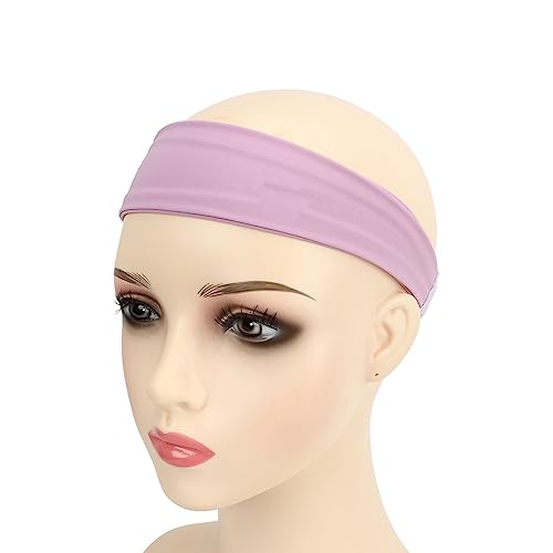 Faixa De Cabeça Para Treino Esportivo, 2 Peças, Elástica, Absorvente De Suor, Faixa De Cabelo Para A
