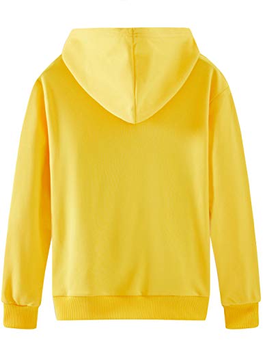 Image of Spring&Gege Boys Zip up Hoodie Soft Solid Classic Full Zip Hooded Sweatshirts for Kids (3-14 Years)