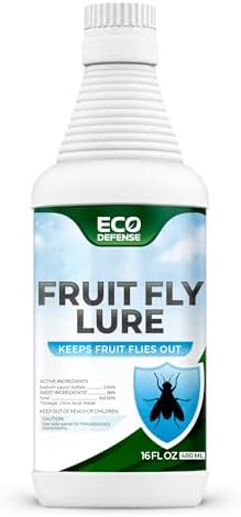 Fruit Fly Lure and Killer, Natural Fruit Fly Trap for Kitchen Drains