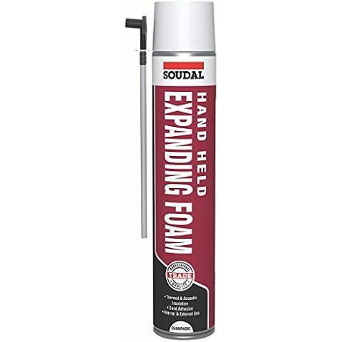 Soudal 750ml Champagne Expanding Foam Spray Cover
