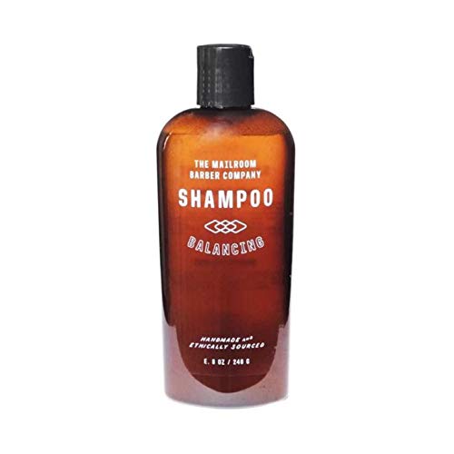 The Mailroom Barber Co - Tea Tree Shampoo - All Natural Tea Tree Shampoo for Balancing Scalp Oil Production and Hydrating Hair Follicles (2 oz.)