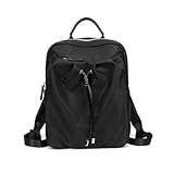 Poches multifonctionnelles et sécurisées - Le sac à dos comprend une poche avant à cordon, un compartiment principal, une poche arrière à fermeture éclair antivol, ainsi qu'une housse intérieure pour ordinateur portable, une poche à fermeture éclair et deux poches ouvertes, offrant à la fois organisation et sécurité pour vos objets de valeur.