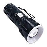 Generisch Leistungsstarke Taschenlampen,Langlebige Akku-Lampe - Leistungsstarke Taschenlampe,Für Camping, Arbeit, Wandern, Jagen, Angeln, Zuhause und Innenbereich