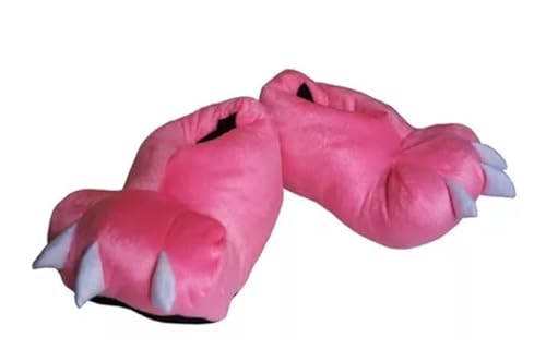 Pantufa Infantil e Adulto Monstro - Rosa Claro - Chinelo - Pijama (38-40)