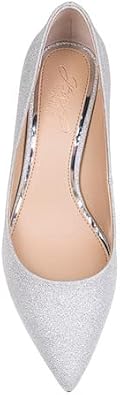 Jewel Badgley Mischka Royalty Pointed Toe Kitten Heel