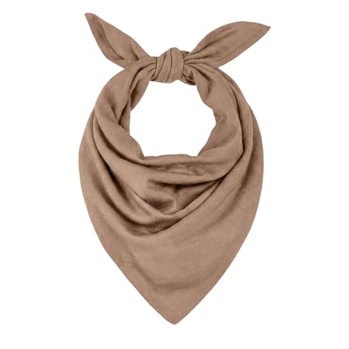 Bandana triangulaire mérinos pour enfant doux anti-irritation et anti-vent