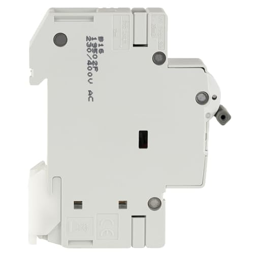 REV 0515295555 Leitungsschutzschalter, 1-polig, Höhe 68mm, 16A, bis 6kA, 10 Stück, grau, 16A - 10x