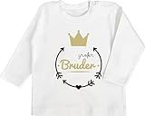 Familie Grafik: Das Thema Geschwister ist bei vielen sehr beliebt und du bist auf der Suche nach passenden t-shirt dazu. Du hast dich nach „langarmshirt baby jungen 92“ erkundigt? Mit diesem süßen Motiv hast du ein passendes Geschenk und zauberst große Brüder garantiert ein Lächeln ins Gesicht. „Großer Bruder“ ist ein niedliches Statement und außerdem ein echter Hingucker zu jedem Anlass