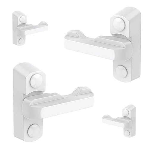FUZVOL Sash Jammer Window Lock 4-Pack