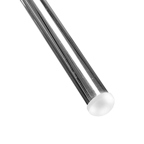 Karl Home Modern Black Dining Chairs Set Of 4, Stackable Plastic Chair For Dining Room, Living Room, Waiting Room,4 Chrome Metal Legs, 350Lbs Capacity,21.3”L X 21.3”W X 33.5" H #TOP6