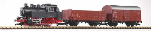 Piko 38120 G Scale DB BR80 Freight Start Set Analog Sound 120V