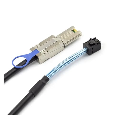 Cable de datos S-AS SFF-8088 a S-AS SFF-8643 0.5m miniatura 4