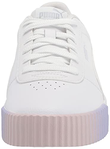 Image of Puma Carina 2.0 Synthetic Leather Lace Up Women's Sneakers