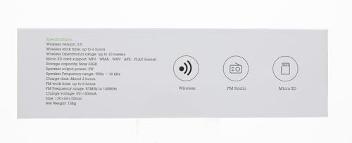 Avantree BTSP-850-BLK Sp850 Rechargeable Portable Fm Radio With Bluetooth Speaker And Sd Card Mp3 Player 3-In-1 thumb #8