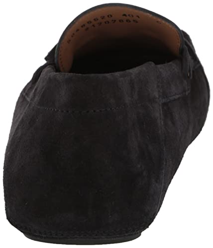 Image of BOSS Women's Suede Slip-on Moccasins with Top Bow Detail