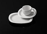 Marke: studio-line Rosenthal - Suomi Kaffeeset 18-teilig Weiß 6 x Frühstücksteller / 6X Kaffeetasse 2-TLG.