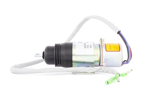 Solénoïde d'arrêt moteur coupure nette 12V pour JCB 8060