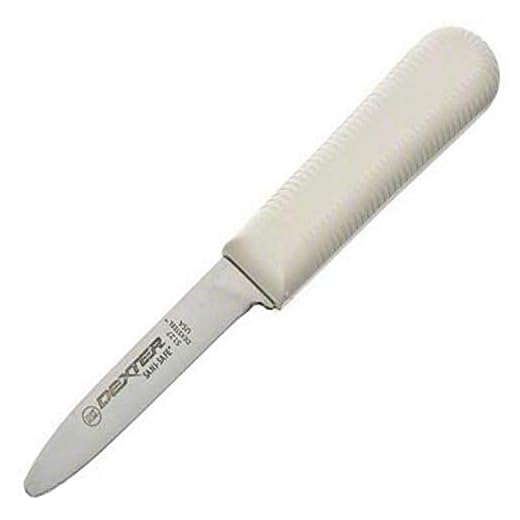 Dexter-Russell Outdoors S127PCP Clam Knife, 3", White