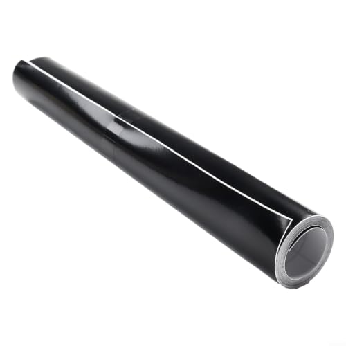 Image of Gloss Black Windscreen Sun Strip 140x20cm Vinyl Sleek Finish UV Protection