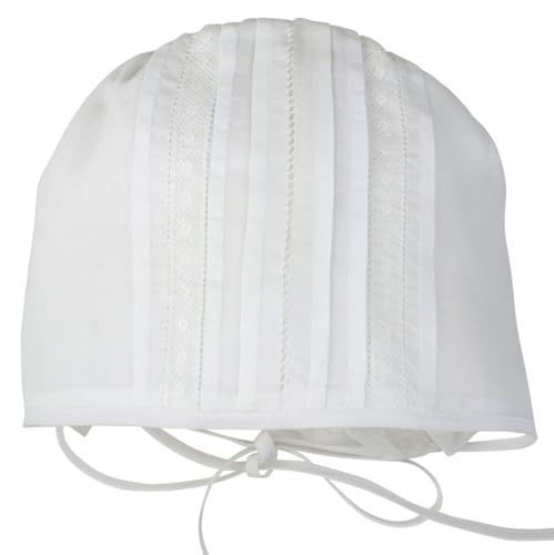 Feltman Brothers White Newborn Unisex Baby Cap