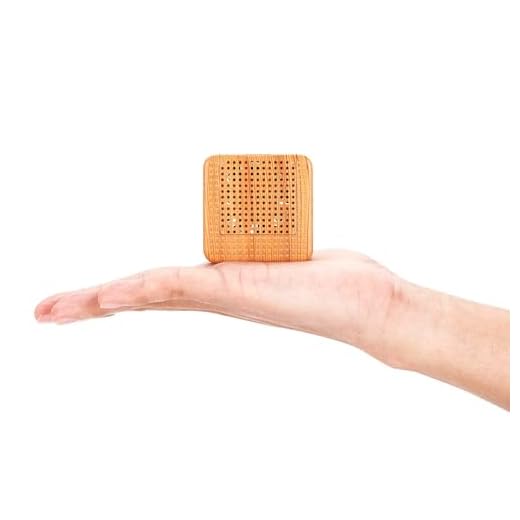 Weljoy Wood Grain Portable Diffuser for Essential Oils – Car or Travel, Mini Size, Quiet, Waterless, Re-chargeable Battery or USB (wood grain)