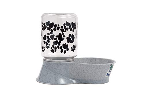 Lixit Animal Care Cat Feeder/Fountain Reversible Base, (Small, Granite) #TOP1