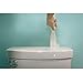Paint Behind Toilet Tool Nylon Brush with Painter's Tape Roll - Flat Paint Brush Set for Walls, Behind Toilet and Hard to Reach Areas - Painting Supplies for Home Interior Set