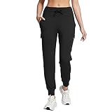 [バリーフ] レディース カーゴパンツ ジョガーパンツ ランニングパンツ ロングパンツ-ブラックL(日本XL相当）