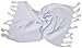 BOSPHORUS (Set of 4) Turkish Cotton Hand Face Head Gym Yoga Towel Set Wash Dish Cloths - 4White