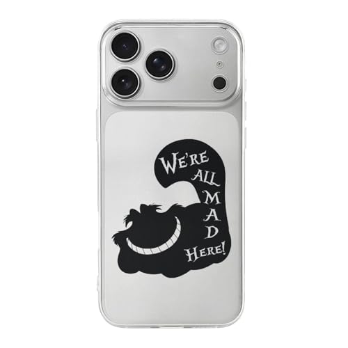 �s�v�c�̍��̃A���X �`�F�V���L iPhone17ProMax�p�P�[�X �N���A �ϏՌ� �A�C�t�H��17ProMax�p�J�o�[ �y���^ Case ���C�����X�[�d�Ή� ����~�� �����h�~ TPU�o���p�[ ���� �X�}�z�P�[�X