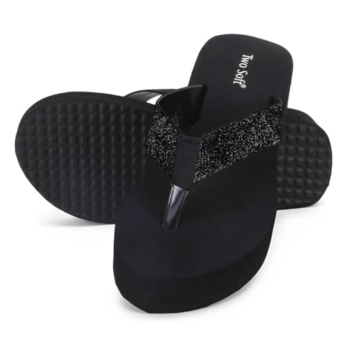Image of BestWomen Slipper Stylish Comfortable Lightweight Soft Flaxsible Casual Flip Flop /Girls fancy chappal BZ1-P2 009