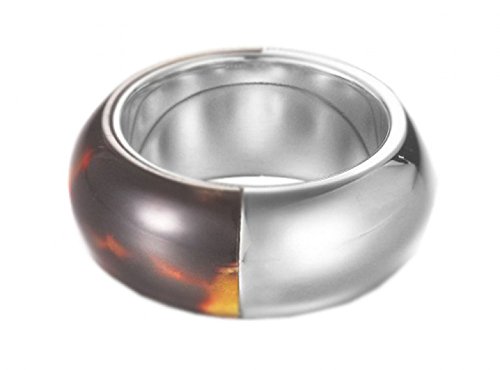 Preisvergleich Produktbild ESPRIT Damen-Ring Tortoise Edelstahl - ESRG12153B160
