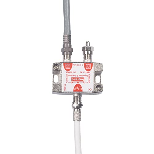 Legrand - Répartiteur TV-FM-SAT avec 2 sorties ''F''