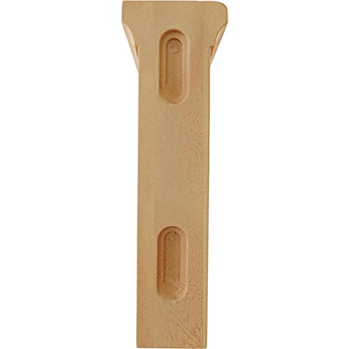 Ekena Millwork BKTW02X06X08GORO Medium Gomez Wood Wood Brackets, 2 1/2"W X 6"D X 8"H , Red Oak thumb #3