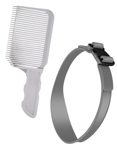 BARRU 2Pcs Pettine per Taglio Capelli Set da Barbiere, Pettine da Uomo Parrucchiere Aiuto Professionale per AgliareCapelli per Uomo Salone di Casa,Styling Della Barba,ideale per tagli di capelli