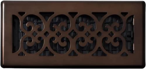 Decor Grates Sph410-Rb Floor Register, 4X10, Rubbed Bronze Finish #TOP4