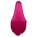 MapofBeauty 40 Inch/100 cm Fashion Straight Long Costume Anime Cosplay Anime Wig (Hot Pink)